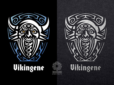 Viking logo beard branding helmet horns logo nordic scandinavian viking warrior