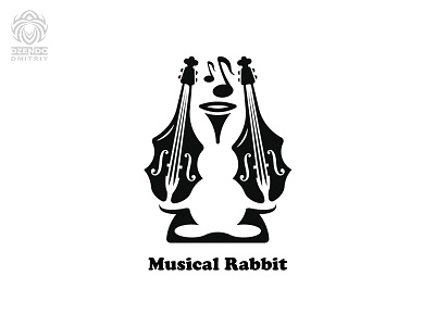 Musical rabbit logo