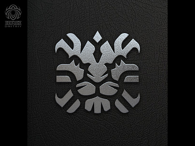 X-serious lion logo animal beast branding lion logo x litter x logo