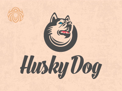 Husky Dog animal beautiful brand branding buy logo design dog home husky identity logo logotype shepherd symbol