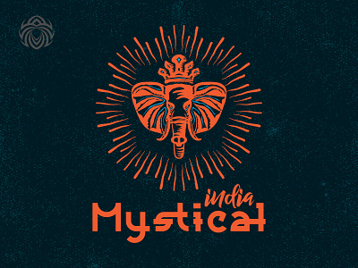 The Elephant Mystic India animal beautiful brand branding buy logo design elephant identity india logo logotype mystery mysticism symbol