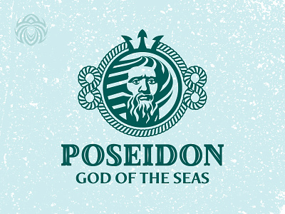 Poseidon The God Of The Seas logo neptune ocean poseidon sea