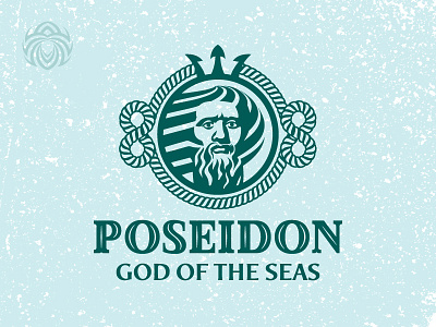 Poseidon The God Of The Seas logo neptune ocean poseidon sea