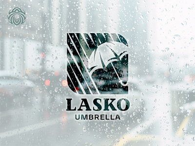 Logo Lasko Umbrella Protects From The Weather