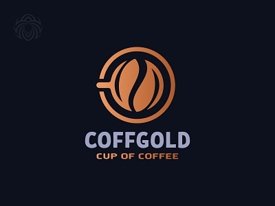 A Cup Of Coffee Logo beverage brand branding brewed buy logo coffee cup grains ground hot identity logo logotype natural