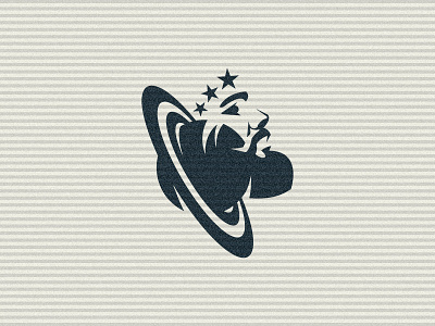 Saturns Face Logo brand buy logo face identity logo logotype planet saturn space