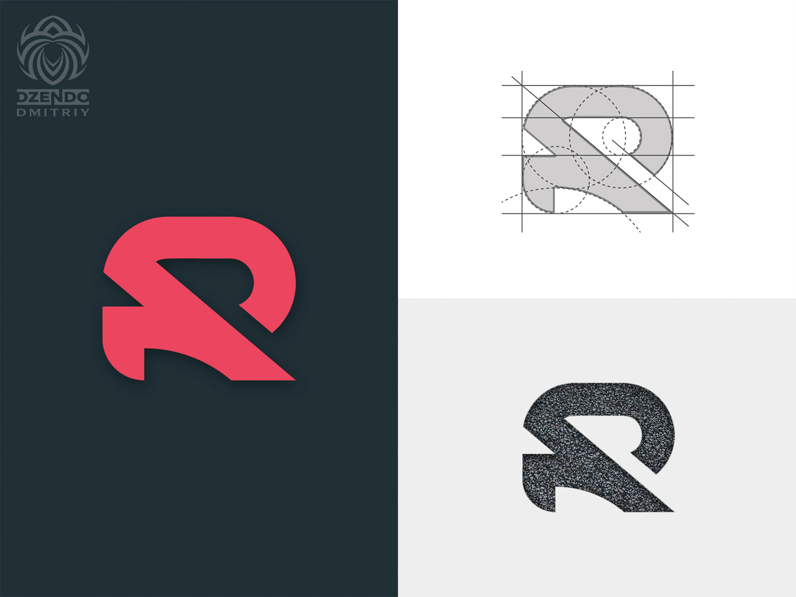 Letter R Ram Logo By Dmitriy Dzendo On Dribbble