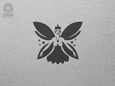 Magic Fairy Logo beautiful brand design fairy fairy tale fantasy identity legend logo logotype magic vector wings