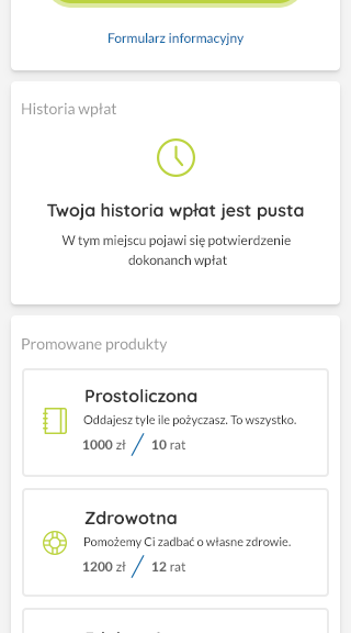 Mikrokasa — mobile dashboard by Mateusz Buczek on Dribbble