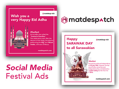 Festival Ads for Social Media logistics malaysia matdespatch