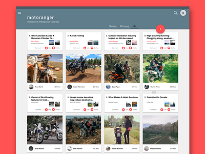 motoranger aggregator google materialdesign motorcycle