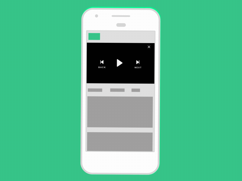 Video Player Mico Animations