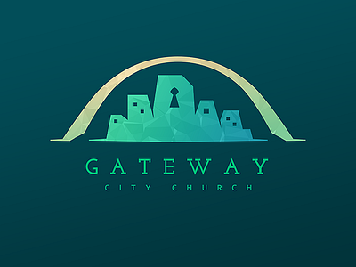 Color Gateway City Church brand church city gateway identity key logo