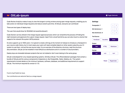 GitLab-ipsum