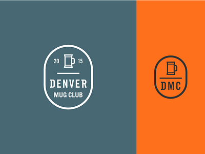 DMC 1 beer club denver lockup mug