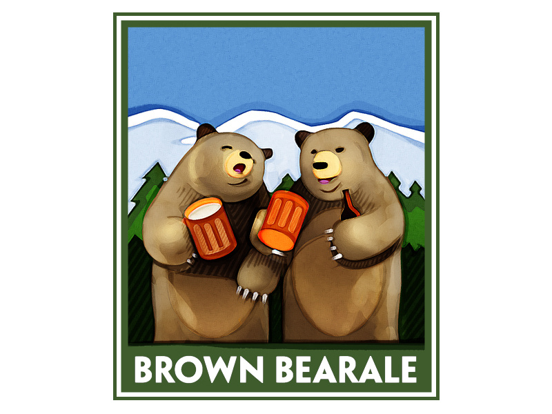 Brown Bearale by Jeremy Elder on Dribbble