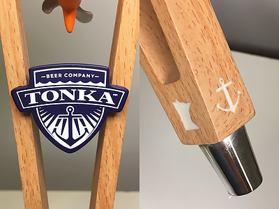 Tonka Tap Details beer brewery tap handle