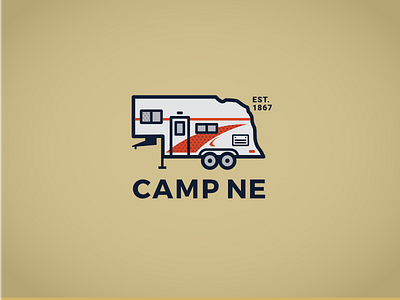 Camp NE 5th wheel camper camping lockup nebraska state