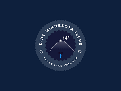 Ride Minnesota 14ers bike lockup temperature weather wheel