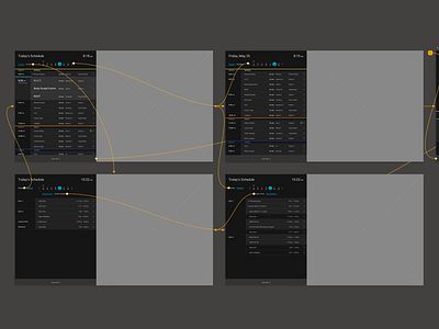 Prototyping in Sketch dark ui prototype sketch