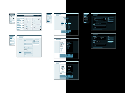 Microwires Light/Dark Mode microwires ui web website wireframe wireframes