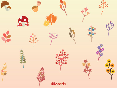 Autumn Leaf Background Pattern