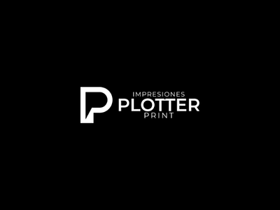 Logo Plotter Print adobe adobe illustrator brand branding design dribbble flat graphic design logo ux vector