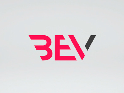 Bevshop illustrator logo monogram photoshop typogra typography