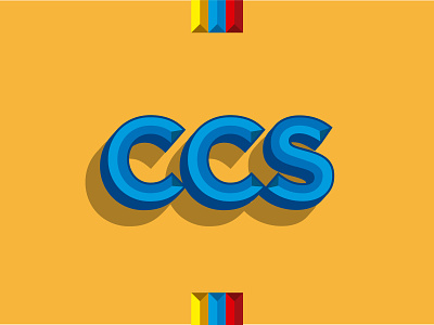 Ccs typography adobeillustrator branding design desing dribbble graphic illustration illustrator llettering logo photoshop type typography vector