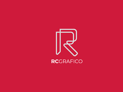 rcgrafico adobeillustrator behance design dribbble illustrator logo monogram typography ui vector