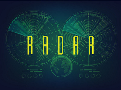 Radar font sports design sports font type typography