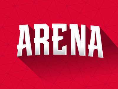 Arena arena font graphic design sports design sports font sports logo type typography