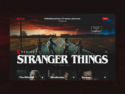 Netflix Design Concept