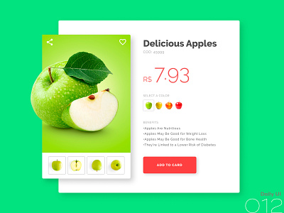 Daily UI #012 012 apple dailyui ecommerce product