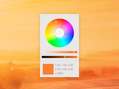 Daily UI #060 060 color colorpicker dailyui