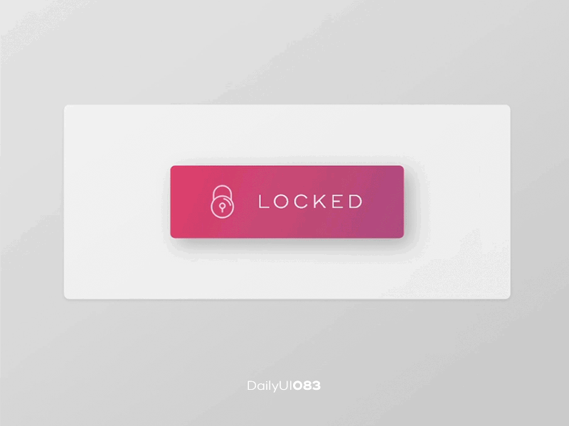 Daily UI #083 083 83 adobexd button dailyui interaction ui xd
