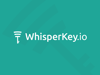 WhisperKey logo logo passwords security