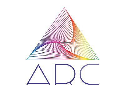 Arc Geometric Logo color brand brandidentity branding dailylogochallenge design geometric handlettering illustration lettermark logo logomark logotype