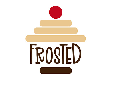 Frosted brand brandidentity branding dailylogochallenge design illustration logo logomark logotype