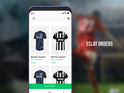 Eclat - sports app android android app app design app designer design sports app sportswear
