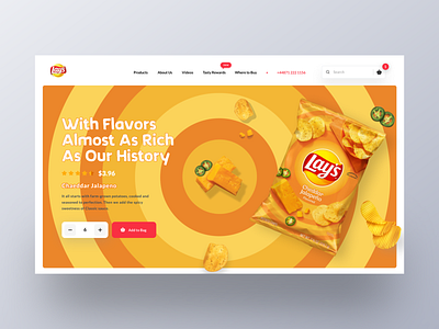 Lay's Web UI exploration