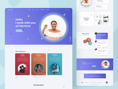 Personal Portfolio - Landing Page.