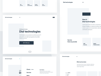 Exploration - Dial Technologies agence landing page website