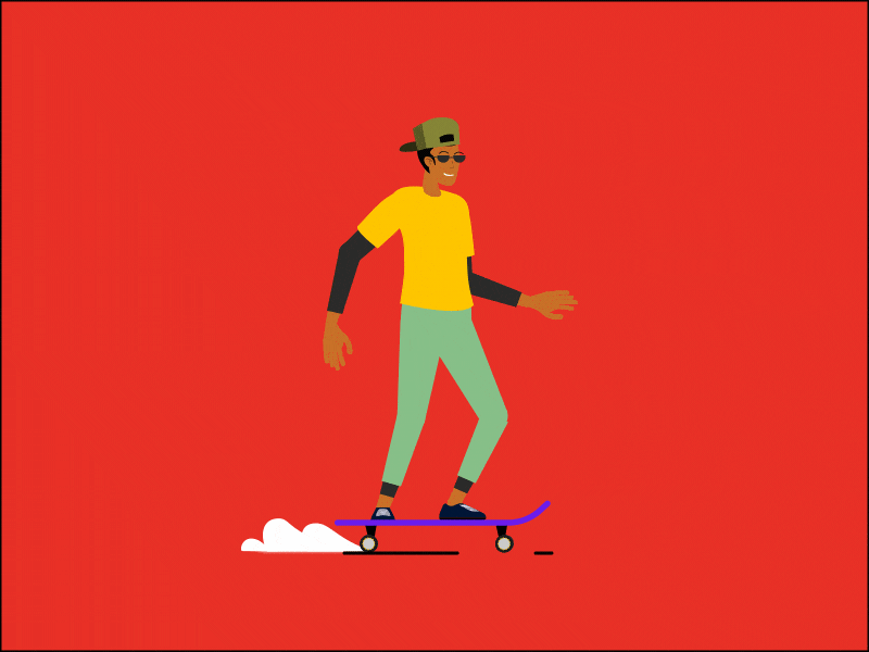 Skating animation duik gif skate skating