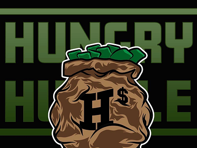 Hu$tle cash greed hungry hustle money money bag