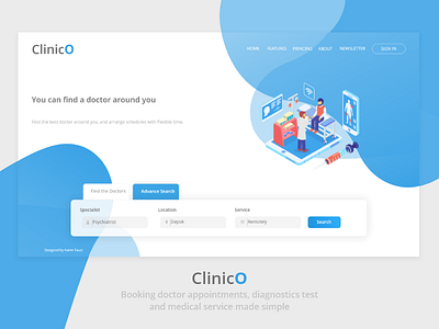 Daily UI challenge #001 - Book A Doctor