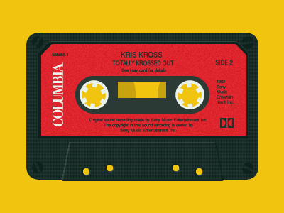 RIP Mac Daddy cassette columbia kris kross music retro tape