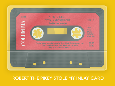 Kris Kross box cassette columbia gloss kris kross music plastic retro tape