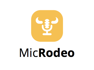Microdeo bull horns icon microphone rodeo