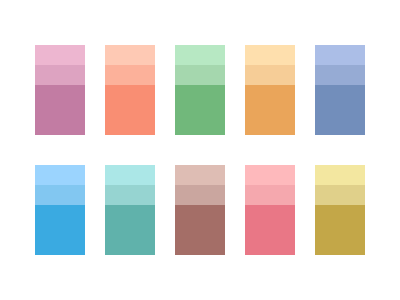 Palette pastel theme